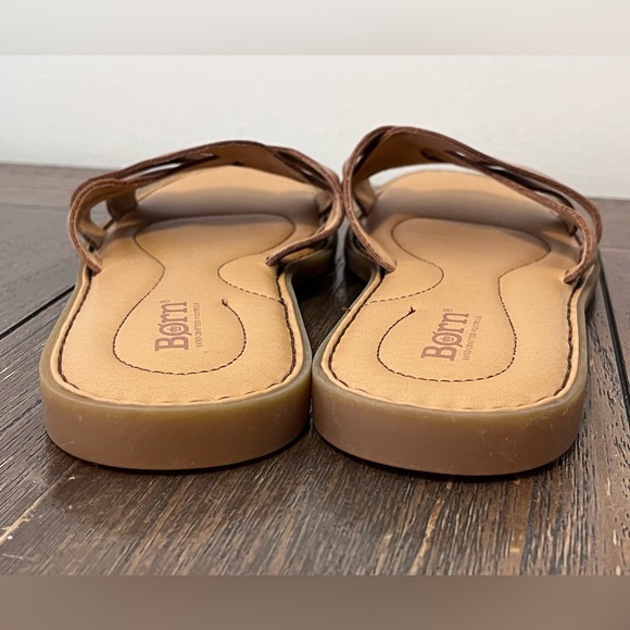 NWOT Born Brown Leather Sandals Womens size 9 - Picture 6 of 8